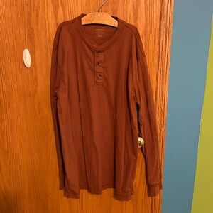 Cabela’s LS Henley Shirt Medium M